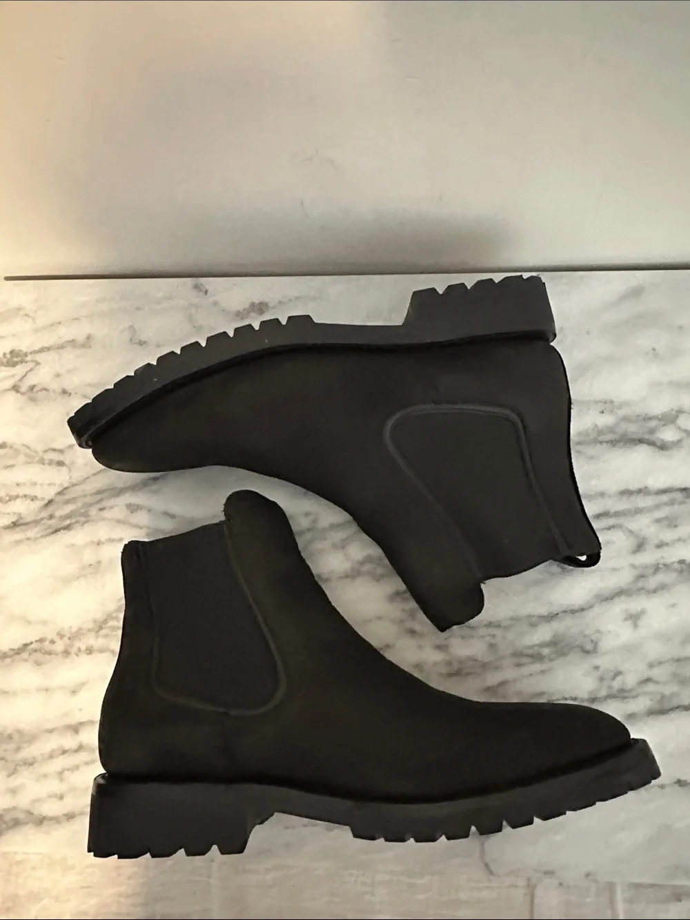 Thursday Boot Co Legend Men's Size 10 US Black Matte Chelsea Boots Lug Sole